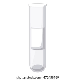 tube test isolated icon vector illustration design