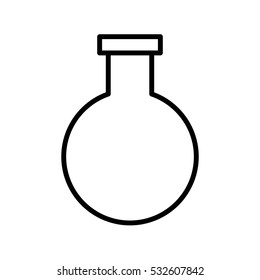 tube test isolated icon vector illustration design