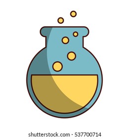 tube test isolated icon vector illustration design