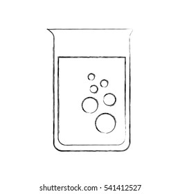 tube test isolated icon vector illustration design