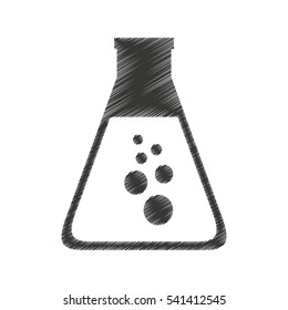 tube test isolated icon vector illustration design