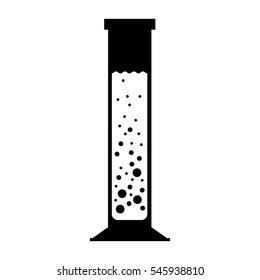 tube test isolated icon vector illustration design
