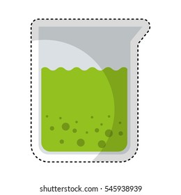 tube test isolated icon vector illustration design