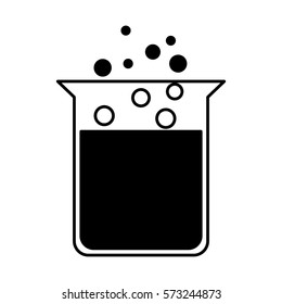 tube test isolated icon vector illustration design