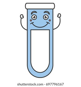 tube test kawaii character