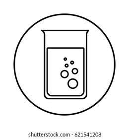 tube test laboratory icon