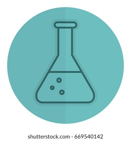 tube test laboratory icon