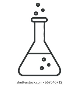 tube test laboratory icon