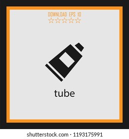 tube vector icon