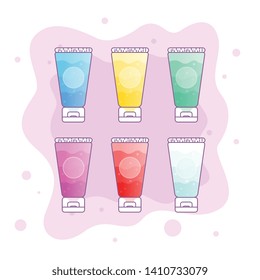 tube vector template for graphic needs