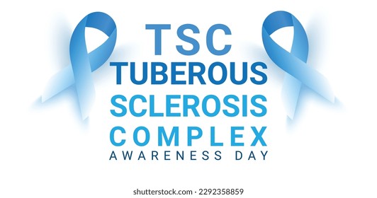 Tuberous Sclerosis Complex  awareness day. Template for background, banner, card, poster. vector illustration.