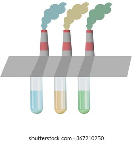 tubes with contaminated water chemical companies 