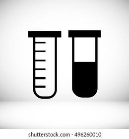 tubes icon, vector best flat icon, EPS