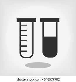 tubes icon, vector best flat icon, EPS