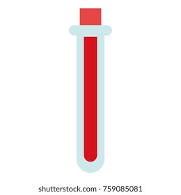 tubes test with blood