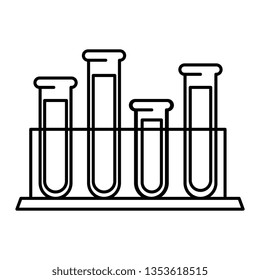 tubes test in holder