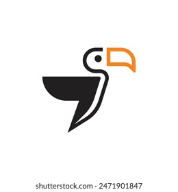 tucano abstract logo symbol vector