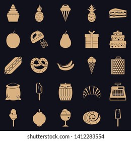 Tucker icons set. Simple set of 25 tucker vector icons for web for any design