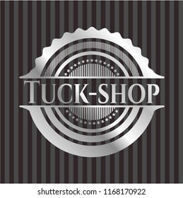 Tuck-shop silver emblem or badge