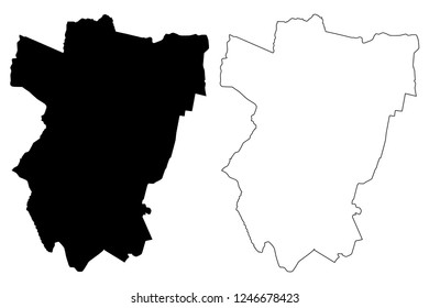 Tucuman (Region of Argentina, Argentine Republic, Provinces of Argentina) map vector illustration, scribble sketch Tucumán Province (El Jardin de la Republica) map