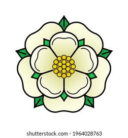 120 Yorkshire rose icon Images, Stock Photos & Vectors | Shutterstock