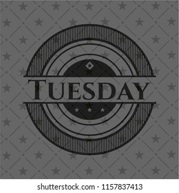 Tuesday dark badge