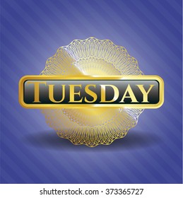 Tuesday gold emblem