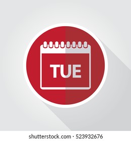 Tuesday Icon. 