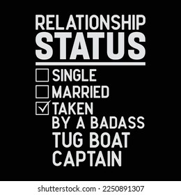 Tug Boat Captain Relationship Status