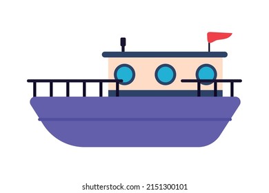 Tug Icon On White Background