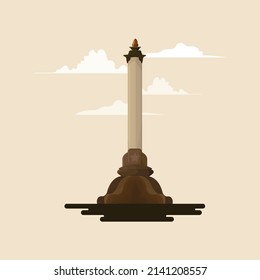 Tugu Muda is one of monument in Indonesia, placed at Semarang City. This monument is iconic for the struggle of the people of Semarang in reaching freedom at the past