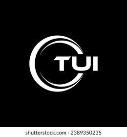 Diseño de logotipos de letras TUI, inspiración para una identidad única. Elegancia moderna y diseño creativo. Marca tu éxito con el impresionante logotipo.