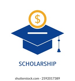 Tuition grant certificate, education study money, diploma expenses cost, learning success investment, graduation degree document fee vector flat cartoon illustration, scholarship savings, expensive