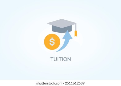 Tuition Vector Or Logo Sign Symbol Illustration