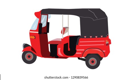 Tuk Tuk illustration