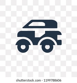 Tuk tuk vector icon isolated on transparent background, Tuk tuk transparency concept can be used web and mobile