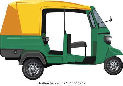 tuk tuk diseño de Plantilla de Vector , Fondo blanco