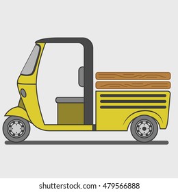 tuktuk illustration