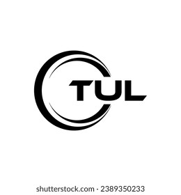 TUL Letter Logo Design, Inspiration for a Unique Identity. Modern Elegance and Creative Design. Watermark Your Success with the Striking this Logo.