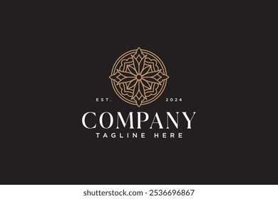 tulipa flor com curva cruzada abstrato logotipo design. feminino tulipa pétala overtake decoração linha arte logotipo modelo. beleza tulipa floral ornamento símbolo logotipo.