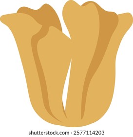 Tulip Flower Head Vector Illustration