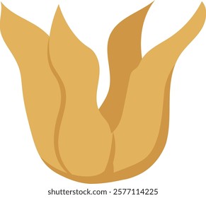 Tulip Flower Head Vector Illustration