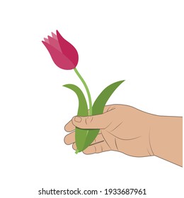 花束 差し出す のイラスト素材 画像 ベクター画像 Shutterstock