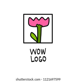 Tulip handdrawn logo