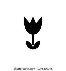 tulip icon. Element of web icon for mobile concept and web apps. Isolated tulip icon can be used for web and mobile on white background