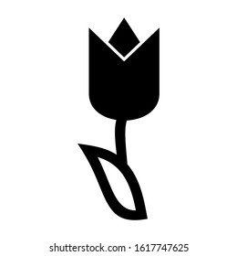 tulip icon isolated sign symbol vector illustration - high quality black style vector icons
