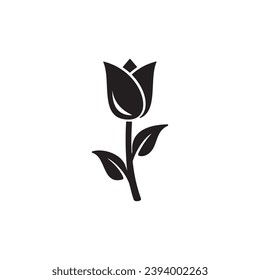 tulip icon symbol sign vector