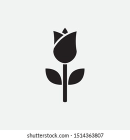 Tulip icon vector design illustration