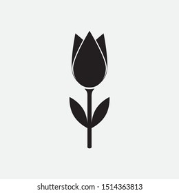 Tulip icon vector design illustration