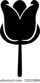 tulip icon vector symbol design illustration